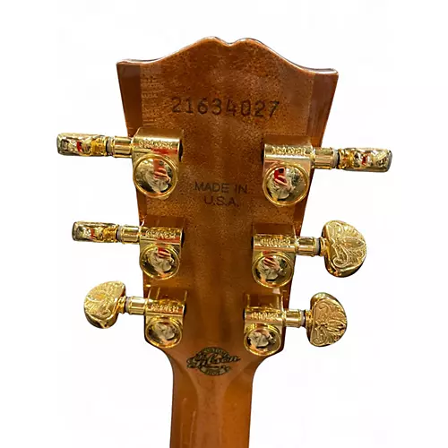 Used Gibson Hummingbird Custom Koa Natural Acoustic Electric Guitar Natural