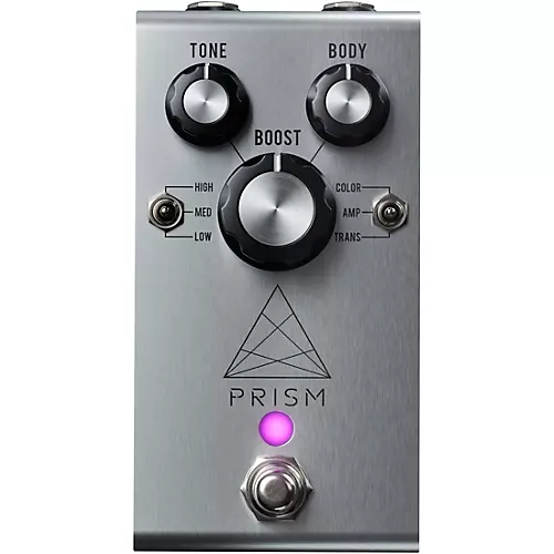Jackson Audio Prism Boost Effects Pedal Silver