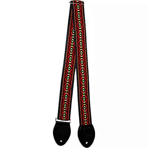 Souldier Bohemian Guitar Strap Red 2 in.