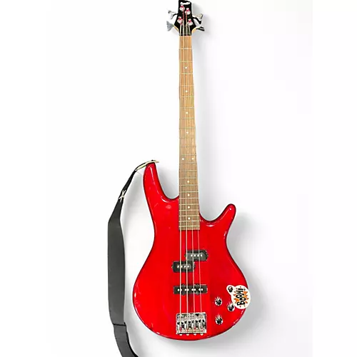 Used Ibanez GSR200 Red Electric Bass Guitar Red