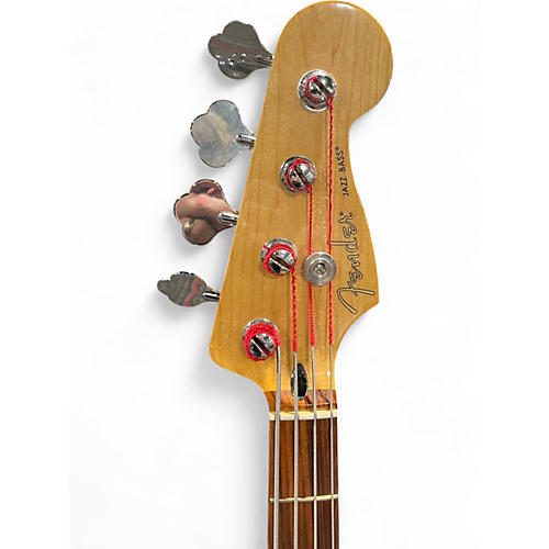 Used 2022 Fender Player Jazz Bass Sunburst Electric Bass Guitar Sunburst