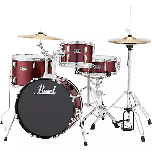 Pearl Roadshow 4-Piece Jazz Drum Set Charcoal Metallic