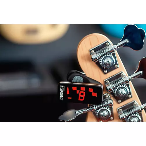 Peterson StroboClip HDC Rechargeable Clip-On Tuner Black