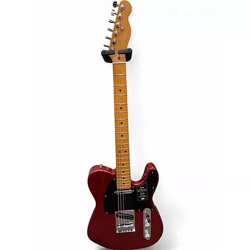Used Fender AMERICAN ULTRA II TELECASTER SINISTER RED Solid Body Electric Guitar SINISTER RED