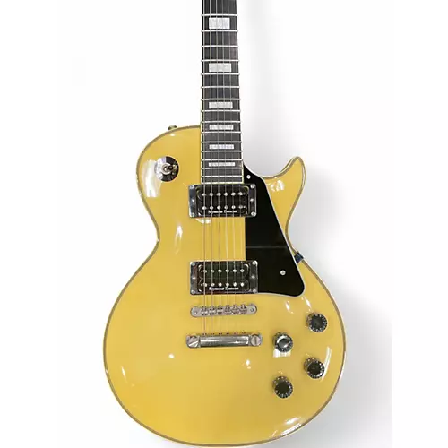 Used Edwards LP CSTM VINTAGE WHITE Solid Body Electric Guitar VINTAGE WHITE