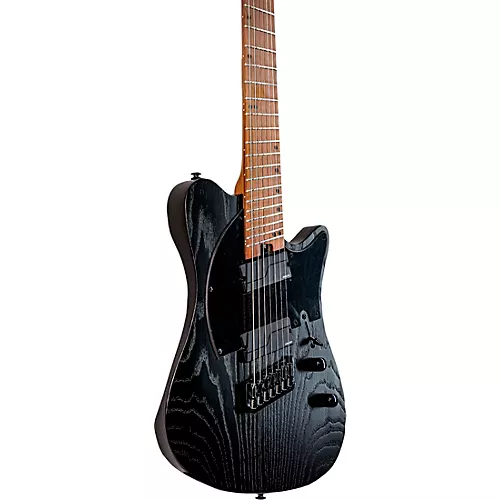 Legator Opus Tradition 7-String Multi-Scale Electric Guitar Stealth Black
