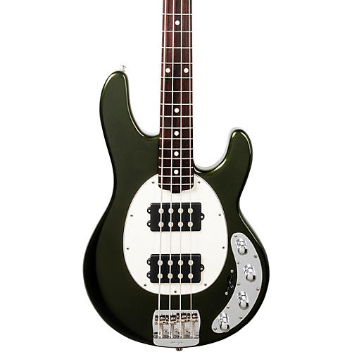 Ernie Ball Music Man StingRay Special HH 4-String Bass Guitar Fallout Green