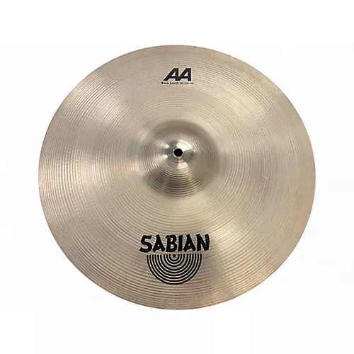 Used SABIAN 18in AA Rock Crash Brilliant Cymbal 38