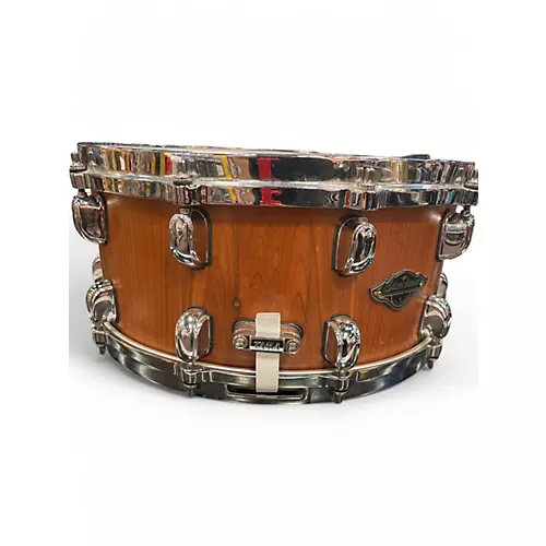 Used TAMA 6.5X14 Starclassic Snare Natural Drum Natural 15