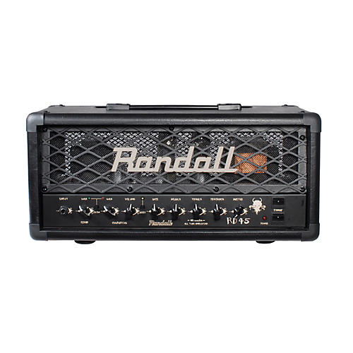 Randall RD45H Diavlo 45W Tube Guitar Head Black