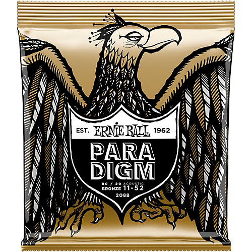 Ernie Ball Paradigm 80/20 Acoustic Guitar Strings Light