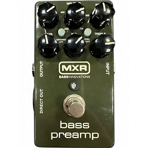 Used MXR M81 BASS PREAMP Bass Effect Pedal