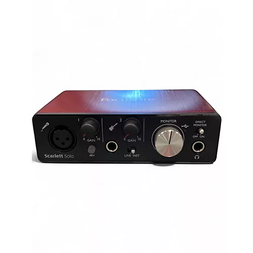 Used Focusrite Scarlett Solo Gen 2 Audio Interface