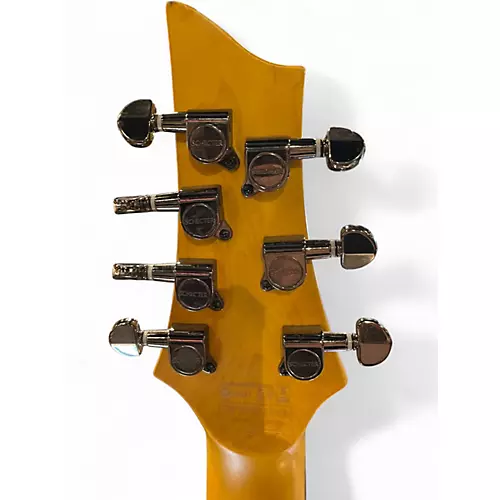 Used Schecter Guitar Research Demon 7 String White Solid Body Electric Guitar White