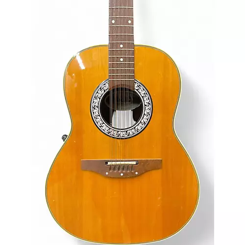 Used Ovation MODEL 1515 Natural 12 String Acoustic Guitar Natural