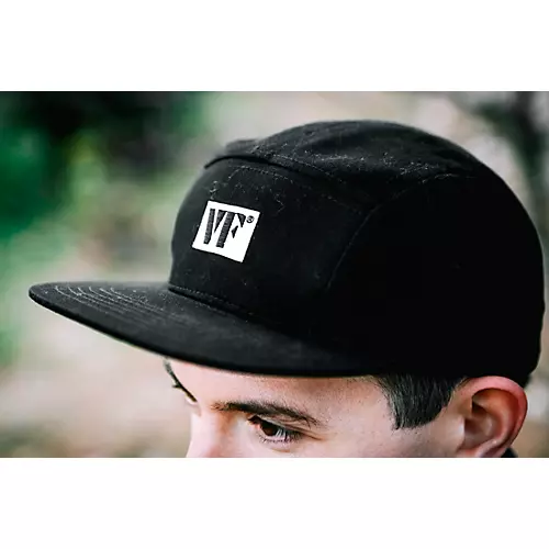Vic Firth Black 5 Panel Camp Hat