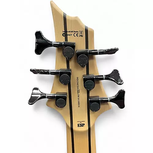 Used ESP LTD B206SM 6 String Green Electric Bass Guitar Green