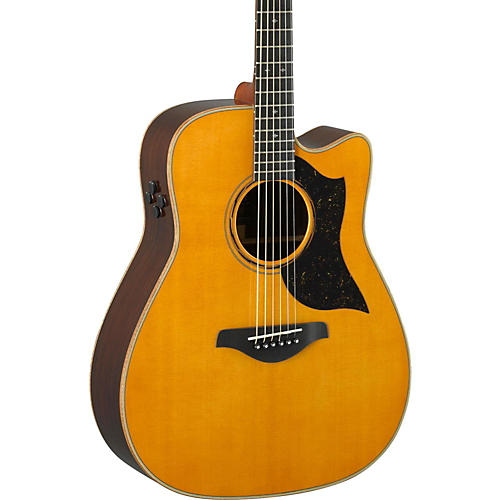 Yamaha A5R A-Series Folk Acoustic-Electric Guitar Vintage Natural