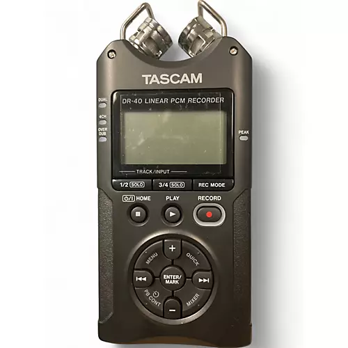Used TASCAM DR40 MultiTrack Recorder