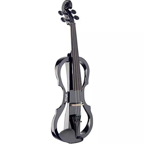 Stagg EVN X-4/4 Series Electric Violin Outfit Metallic Black