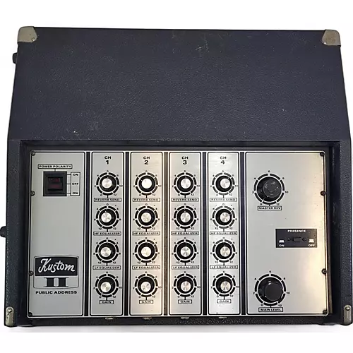 Used Kustom PA 11-pa 4 Channel Powered Mixer