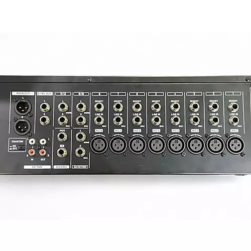 Used Behringer eurorack pro rx1202fx Powered Mixer