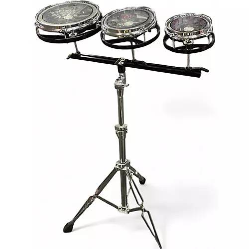 Used Remo 6in ROTOTOM Black Roto Toms Black 22