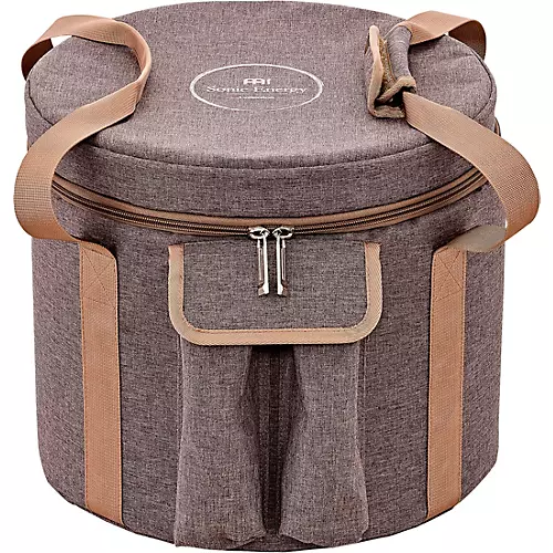 MEINL Sonic Energy Crystal Singing Bowl Bag 14 in. Brown