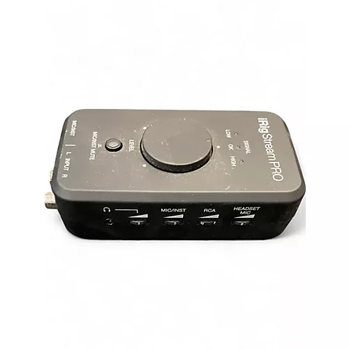 Used IK Multimedia iRig stream pro