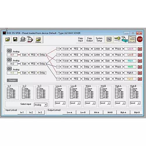 Galaxy Audio DSPOT DS-SP36 3x6 Digital Speaker Processor