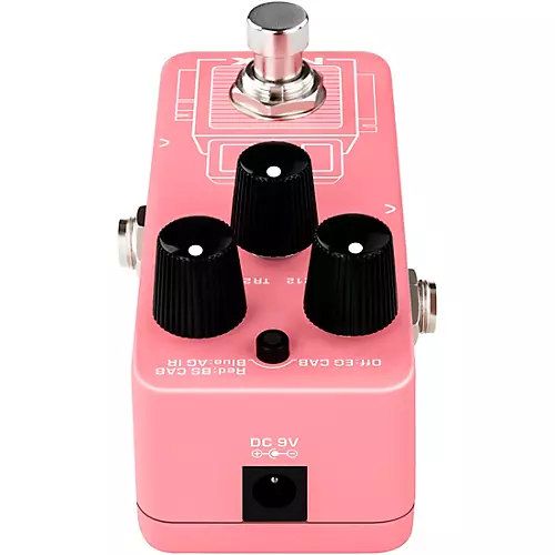 NUX NSS-4 Pulse Mini IR Loader Pedal for Guitar and Bass Effects Pedal Pink