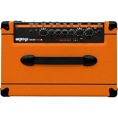 Orange Amplifiers Crush Bass 50 50W 1x12 Bass Combo Amplifier Orange