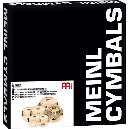 MEINL Classics Custom Extreme Metal Expanded Cymbal Set