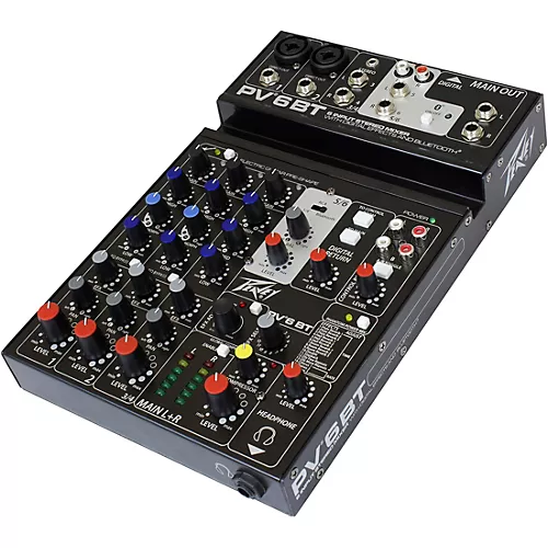 Peavey PV 6 BT Mixer With Bluetooth