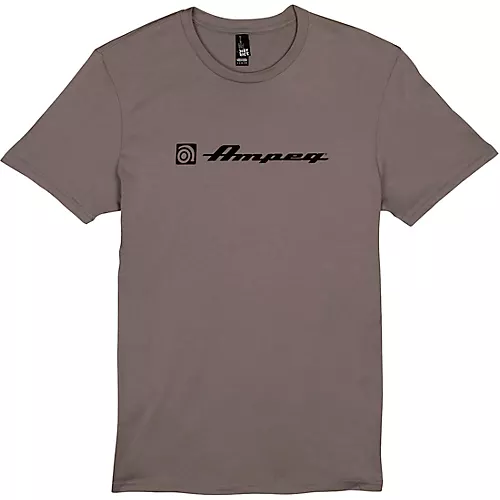 Ampeg Script & Clamshell Tee Medium Gray