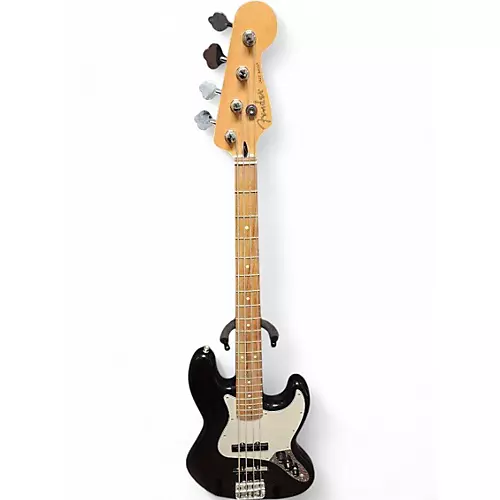 Used Fender Player Jazz Bass Black Electric Bass Guitar Black
