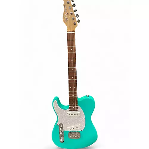 Used 2022 G&L ASAT Fullerton Bellair Green Electric Guitar Bellair Green