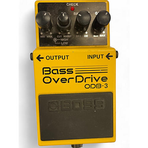 Used BOSS ODB3 Bass Overdrive Bass Effect Pedal