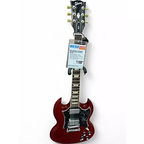 Used Gibson SG Standard Red Solid Body Electric Guitar Red