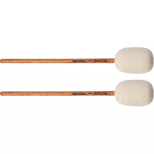 Innovative Percussion Concert Bass Drum Mallet - LIGHT ROLLERS (pair)