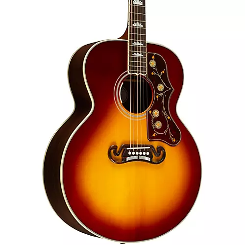 Gibson SJ-200 Standard Rosewood Acoustic-Electric Guitar Rosewood Burst