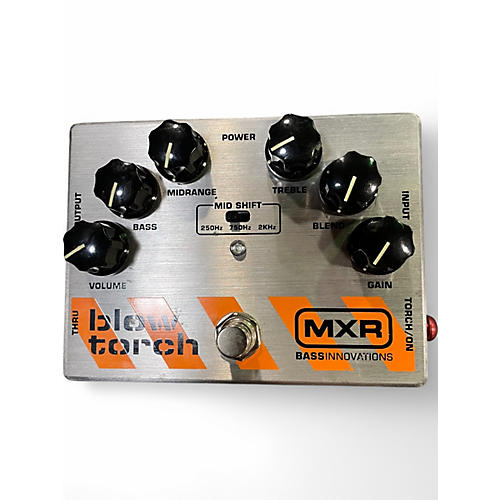 Used MXR blow torch Bass Effect Pedal