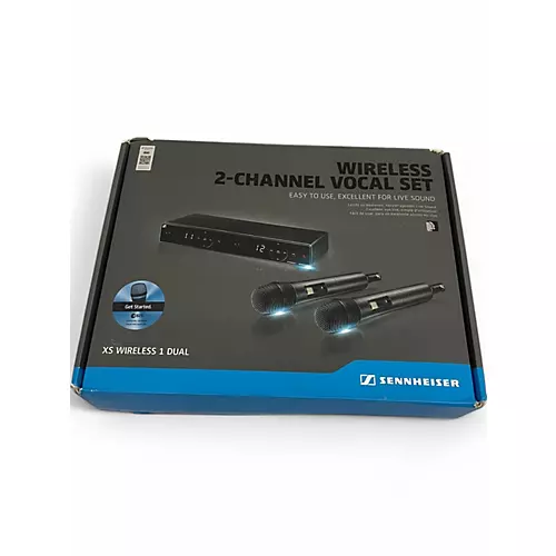 Used Sennheiser XSW 1 Dual with E825 Mics Handheld Wireless System