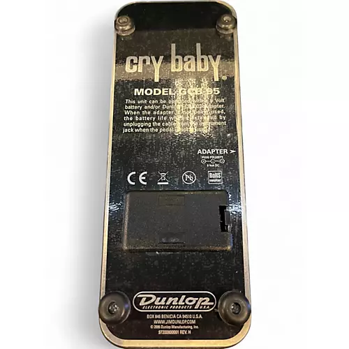 Used 2020s Dunlop GCB95 Original Crybaby Wah Effect Pedal