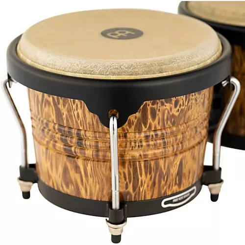 MEINL 30th Anniversary Edition Wood Bongo Leopard Burl
