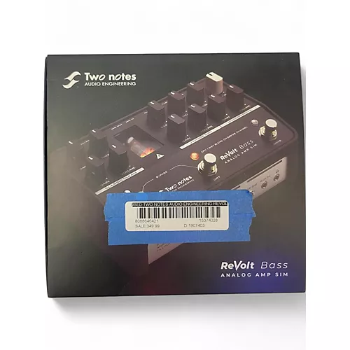 Used Two Notes AUDIO ENGINEERING REVOLT 3 CHANNEL ANALOG BASS SIMULATOR AND DI Tube Bass Preamp
