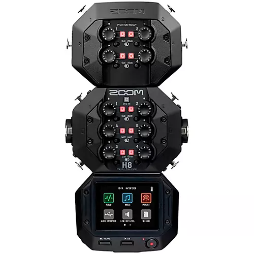 Zoom EXH-8 4-Channel XLR Expander Capsule for H8 Recorder