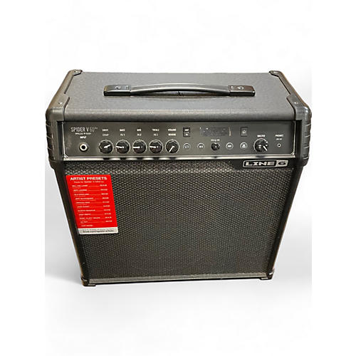 Used Line 6 Spider V 60 1x10 Guitar Combo Amp