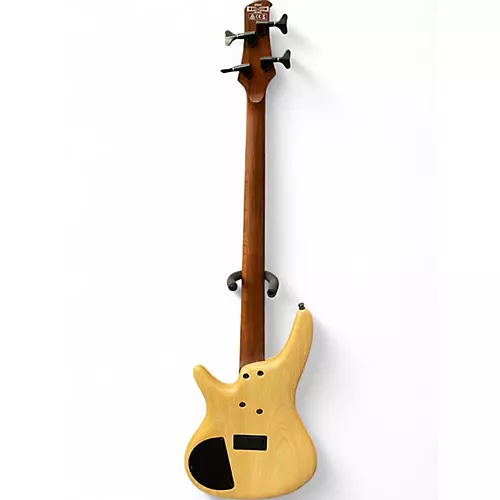 Used Ibanez SR600 Natural Electric Bass Guitar Natural