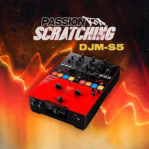 Pioneer DJ DJM-S5 2-Channel Serato Scratch Mixer